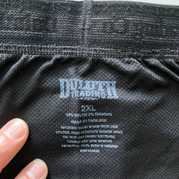 Men's Duluth Trading Company Buck Naked Performance Short BLACK Boxer Briefs 2XL - Picture 5 of 6